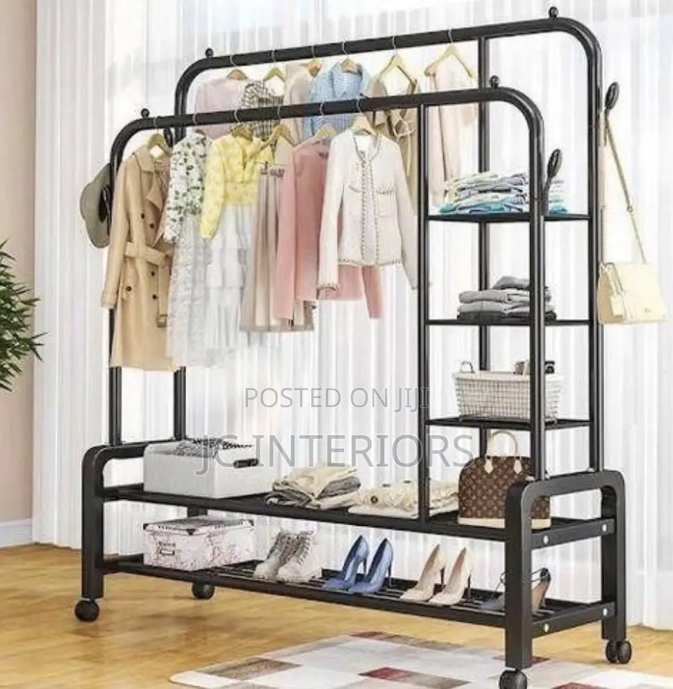 Double Pole Hanger - Metal