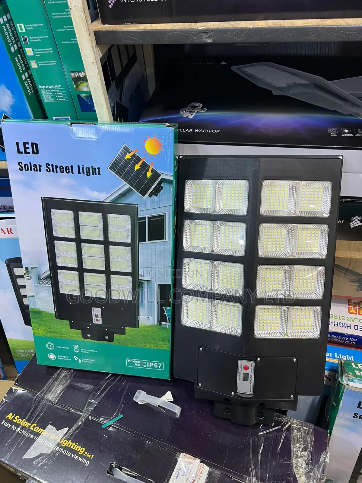 1000w W-Star Solar Street Light