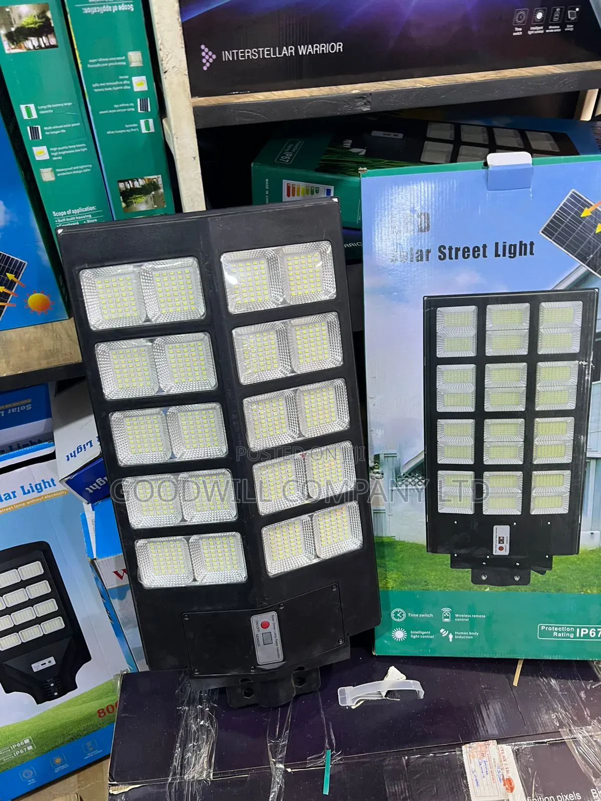 2000w W-Star Solar Street Light