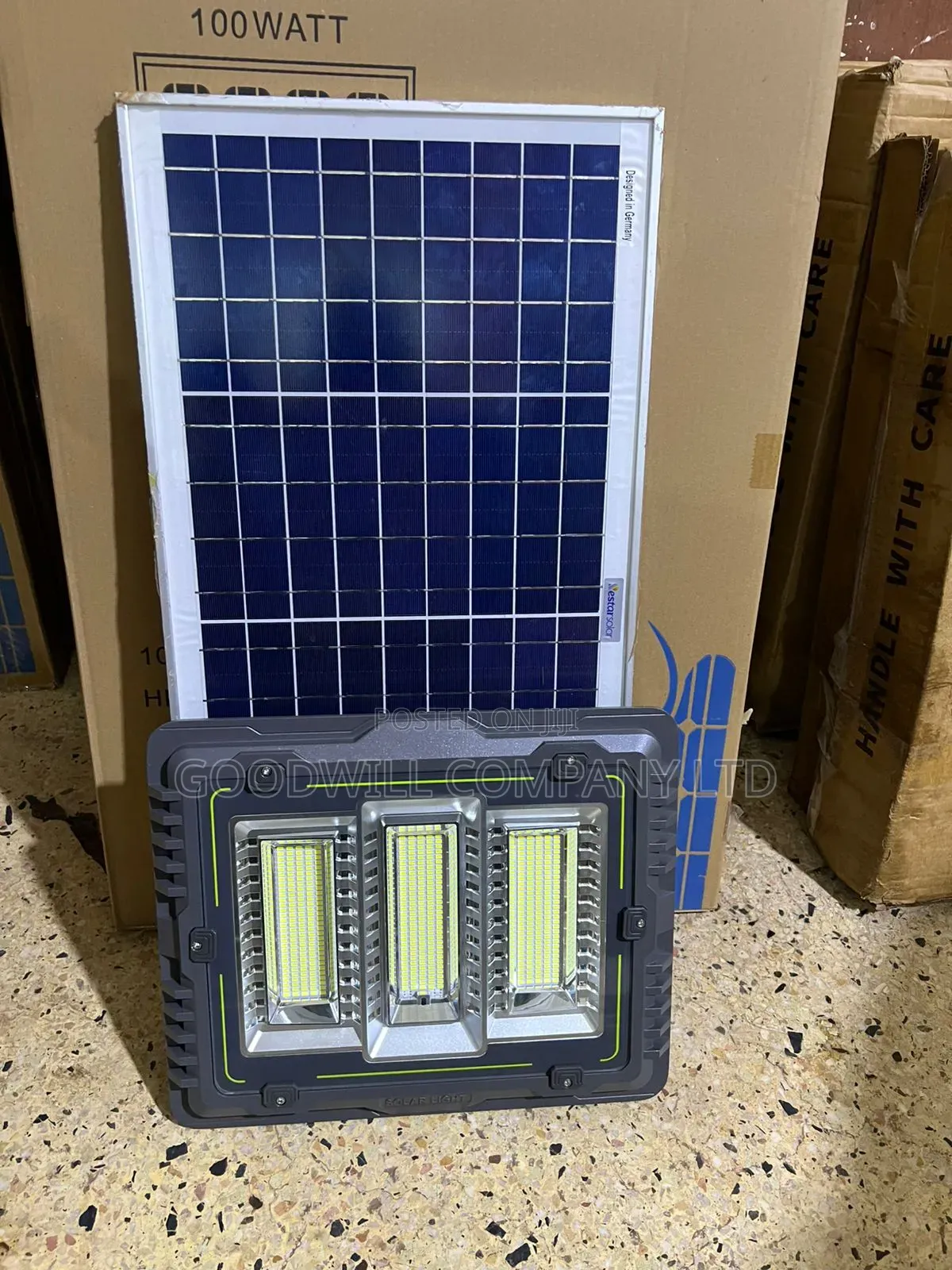 300w Interstellar Warrior Solar Flood Light