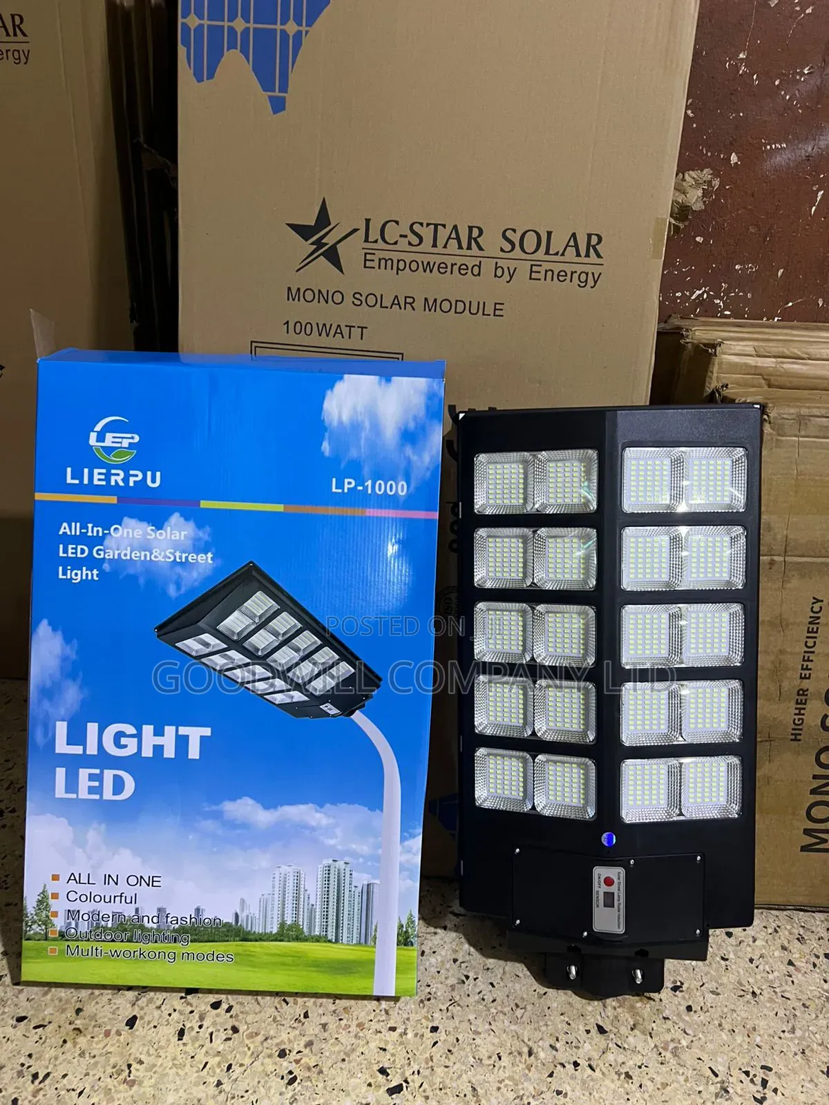 2000w Interstellar Warrior Solar Street Light