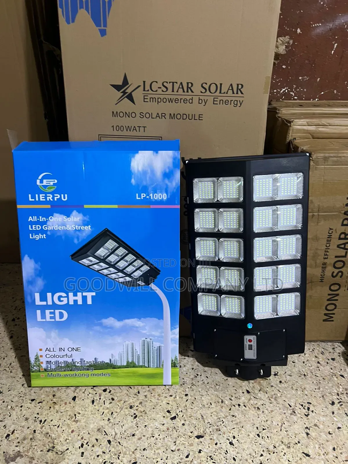 2000w Interstellar Warrior Solar Street Light