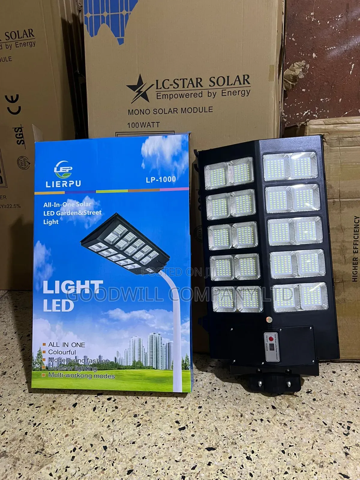 2000w Interstellar Warrior Solar Street Light