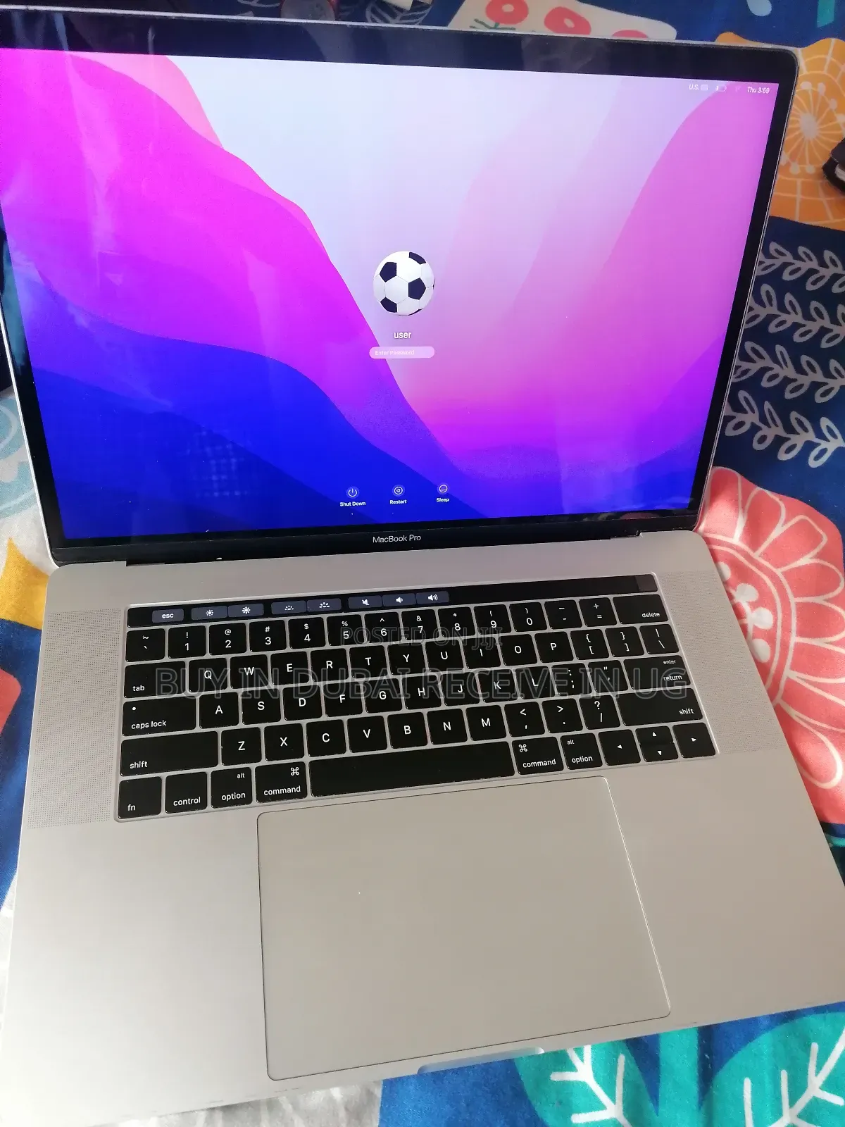 Laptop Apple MacBook Pro 2017 8GB Intel Core i5 SSD 256GB