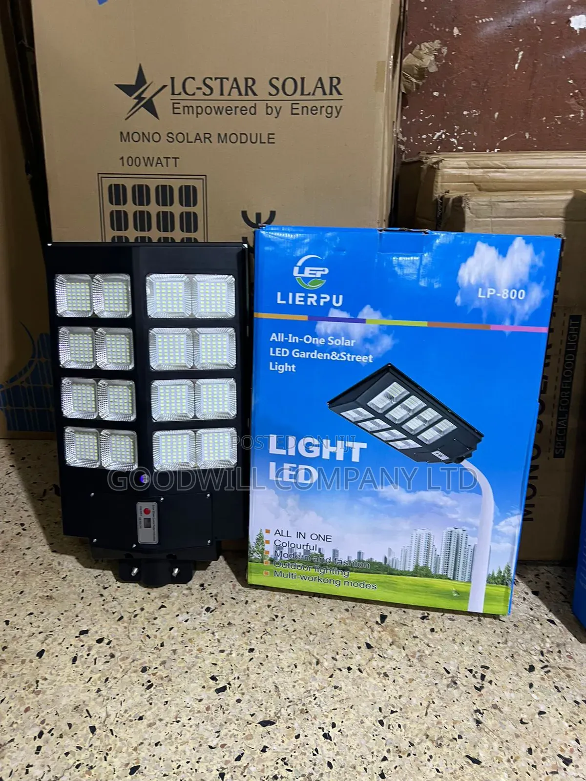 1000w Interstellar Warrior Solar Street Light