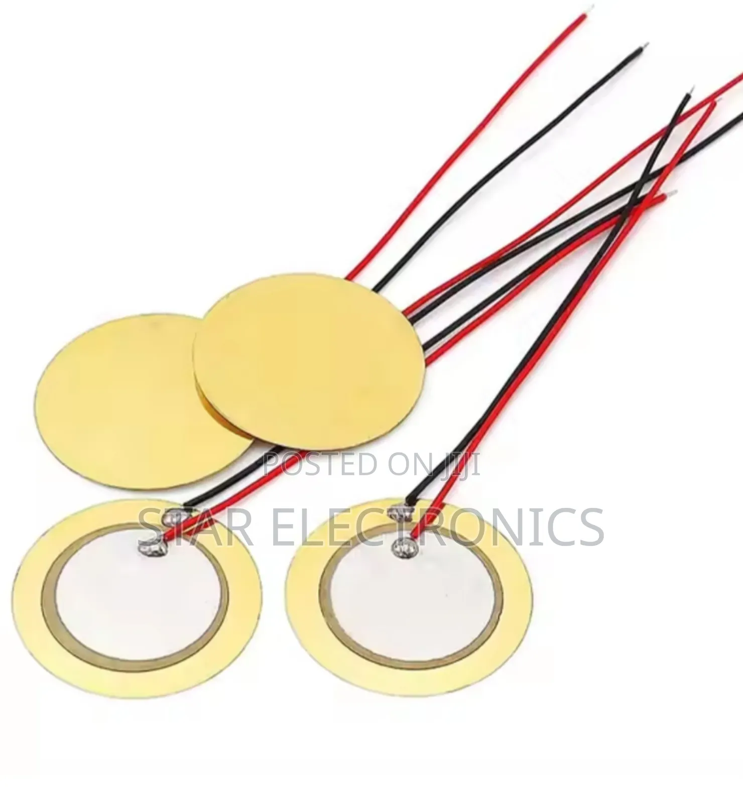 Piezo Electric Ceramic Wafer Plate Dia 35mm