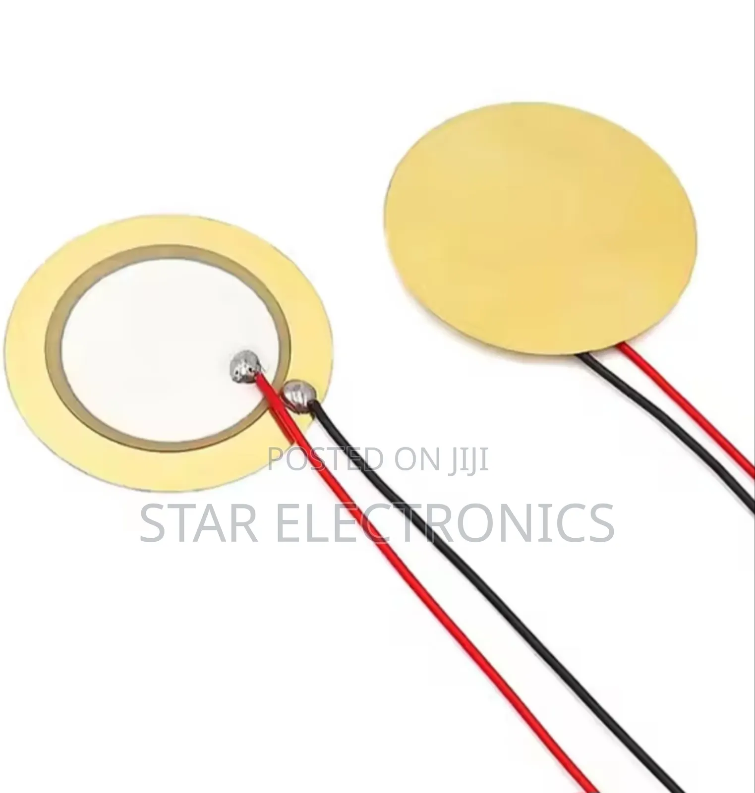 Piezo Electric Ceramic Wafer Plate Dia 35mm