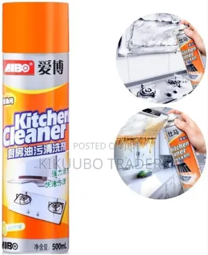 Kitchen Cleaner Foam Spray, Oil Remover, Dust Remover,