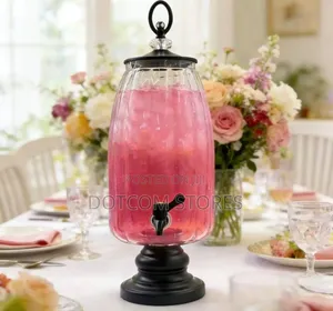 Glass Juice Dispenser
