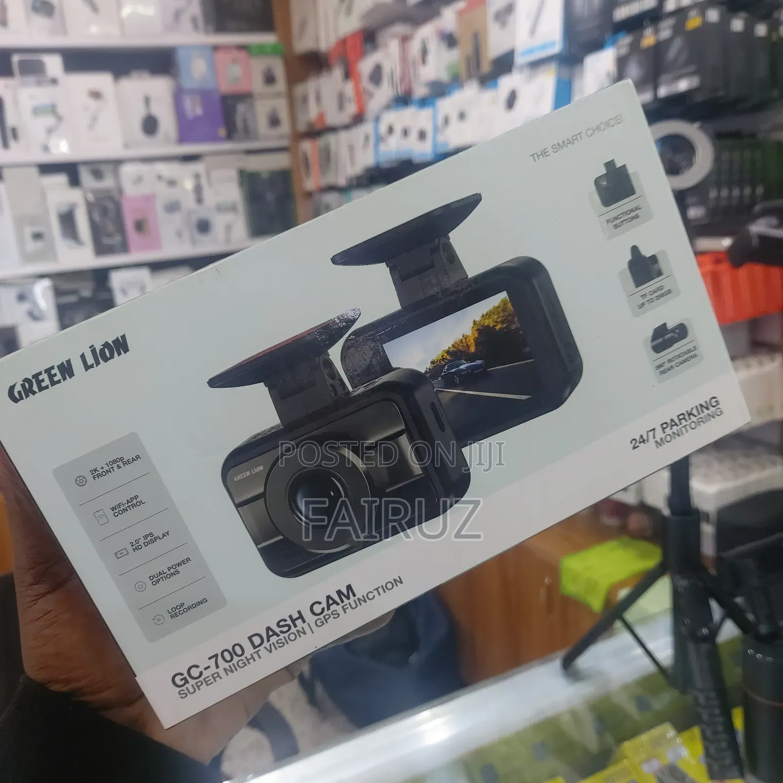 Gc-700 Dash Cam Super Night Vision