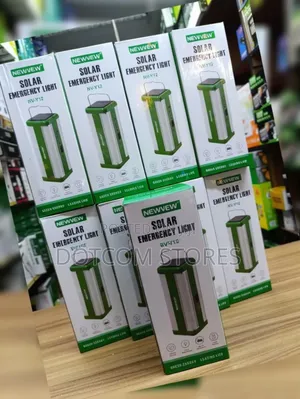 Newvew Solar Emergency Light, Model Nv-Y12.