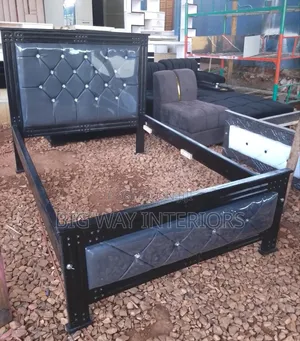 Double Striped Frame 4by6 Bed