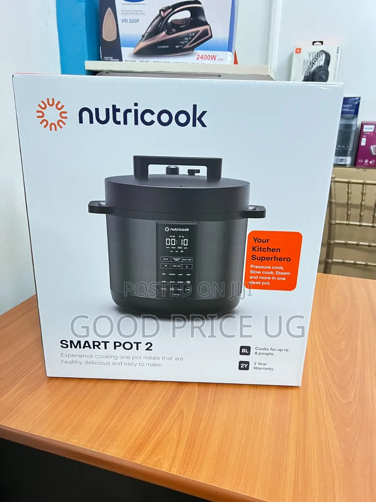 Nutricook Smart Pot 2 9-in-1 Electric Pressure Cooker Multicooker