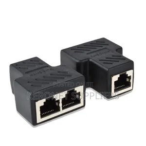 Rj 45 Cable Joiner 1in2out Port