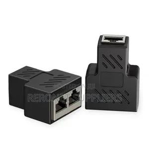 Rj 45 Cable Joiner 1in2out Port