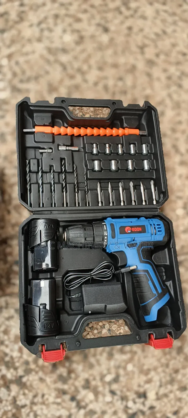 Cordless/ Battery Drill Kit Set 12v Edon