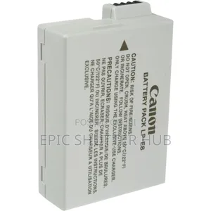 Canon Lp-E8 Rechargeable Lithium-Ion Battery Pack (7.2v, 1120mah)