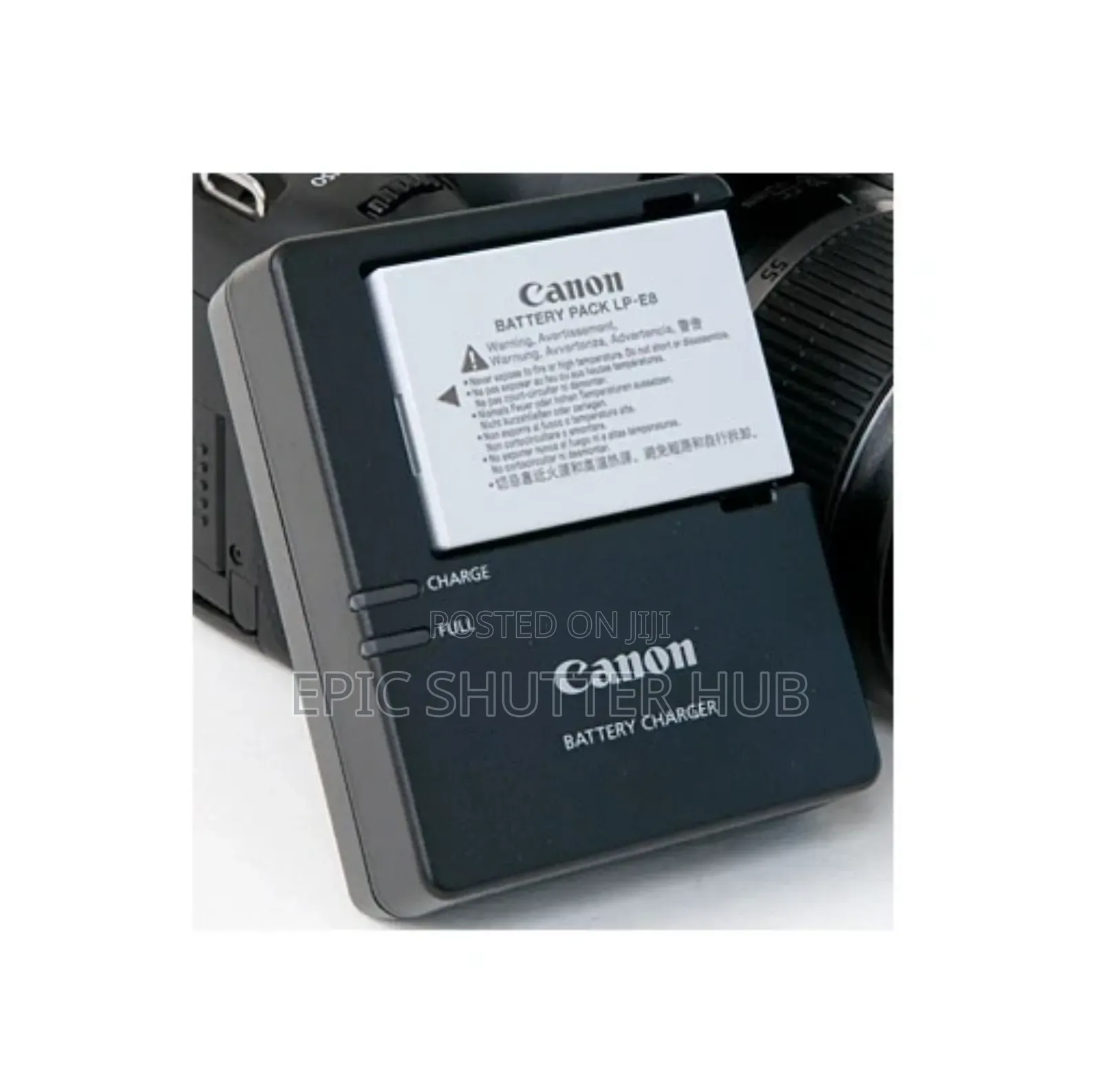 Canon Lp-E8 Rechargeable Lithium-Ion Battery Pack (7.2v, 1120mah)