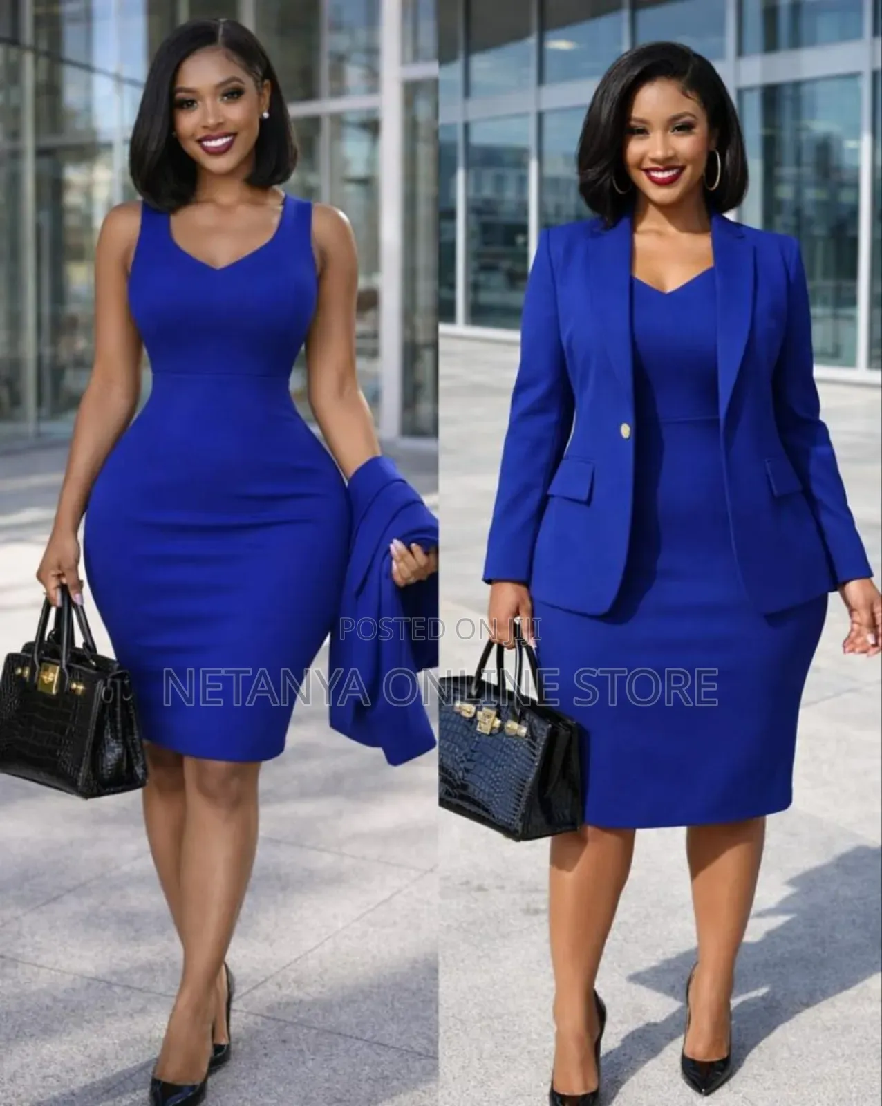 Womens Dress With Blazer