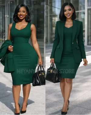 Womens Dress With Blazer