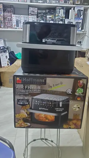 Hoffmans 15l Digital Airfryer – Hm-792 (Led Touch Control)