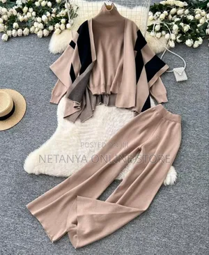 Ladies 3pc Knitted Set