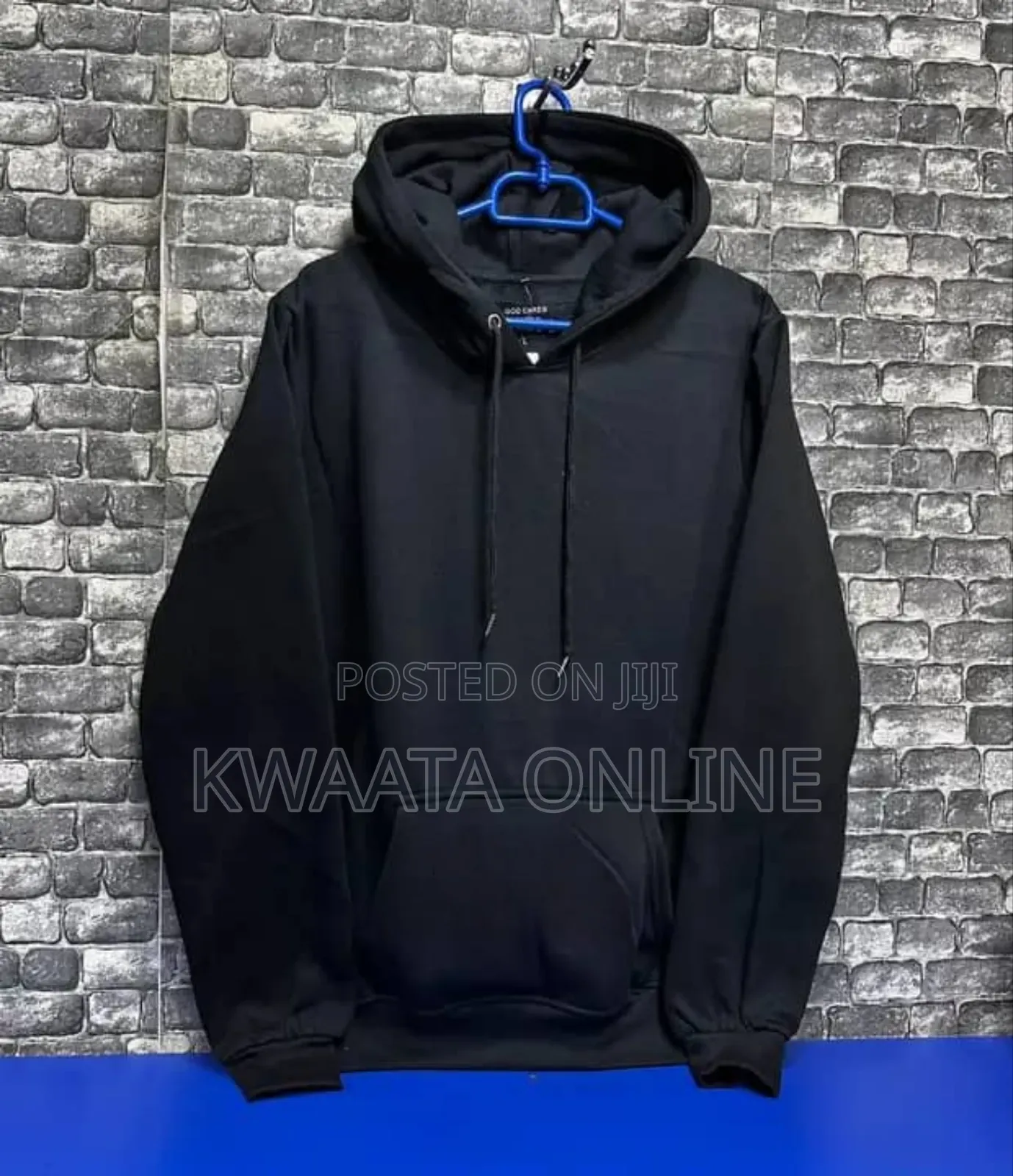 All Colors-Hooded Collar Drawstring Hoodies Pullover Cotton Jumpers