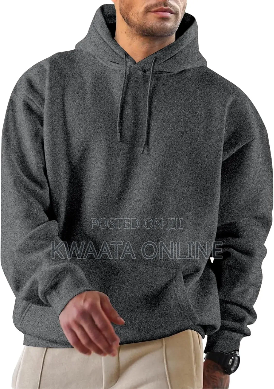 All Colors-Hooded Collar Drawstring Hoodies Pullover Cotton Jumpers