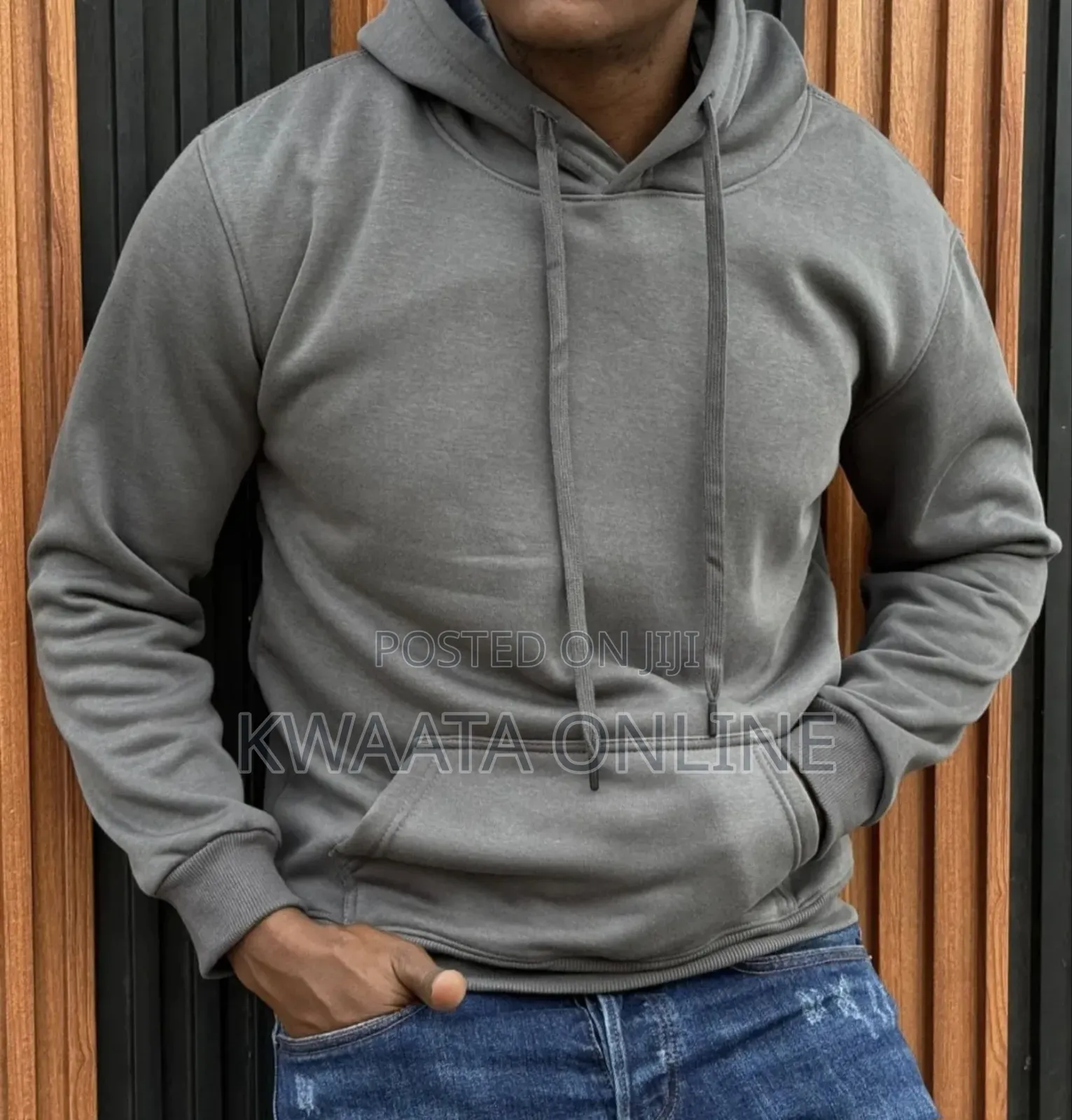 All Colors-Hooded Collar Drawstring Hoodies Pullover Cotton Jumpers