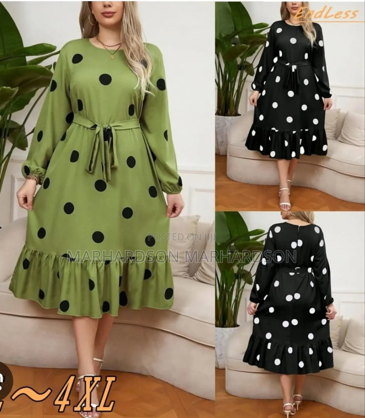 Dotted Round Dress