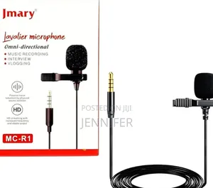 Jmary Mc-R1 Is a Wired Lavalier Lapel Microphone Mm