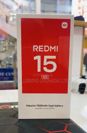 New Xiaomi Redmi 15 5G 256 GB Black