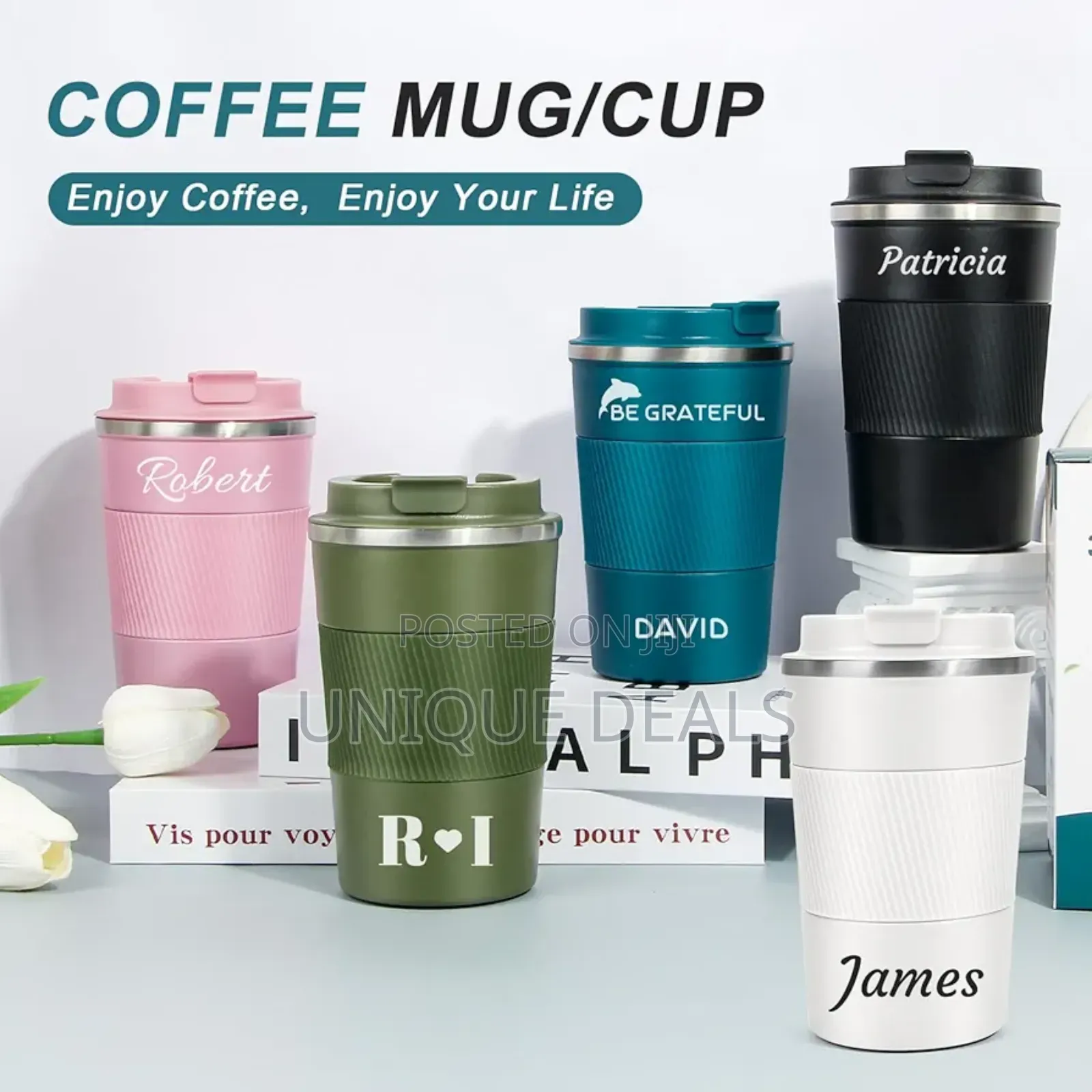 Personalized Coffee Mug, Custom Tumbler