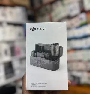 Dji Mic 2 Digital Wireless Dual Microphone Kit With Charging Case