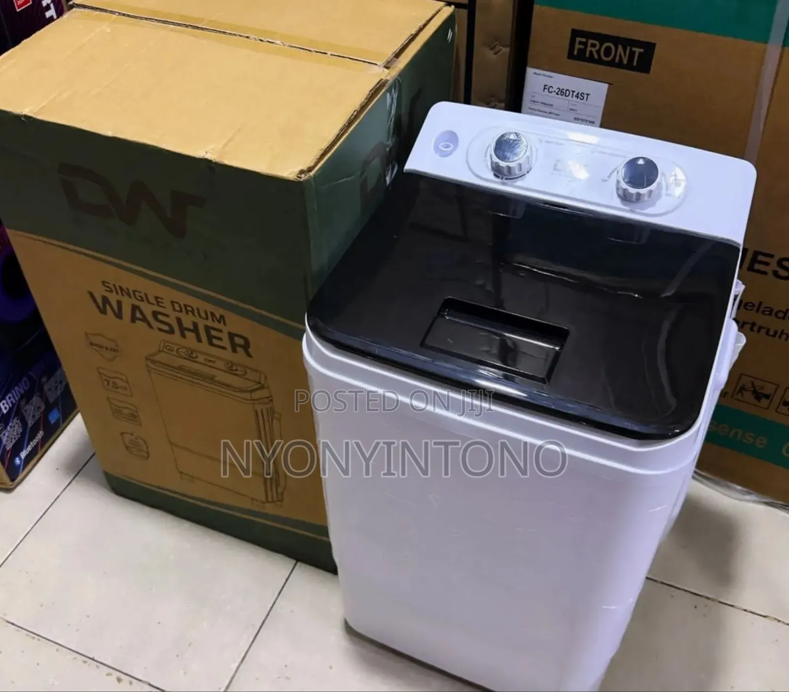 Digiwave 7.5kg Manual Top Loader Washing Machine for Clothes and Shoes