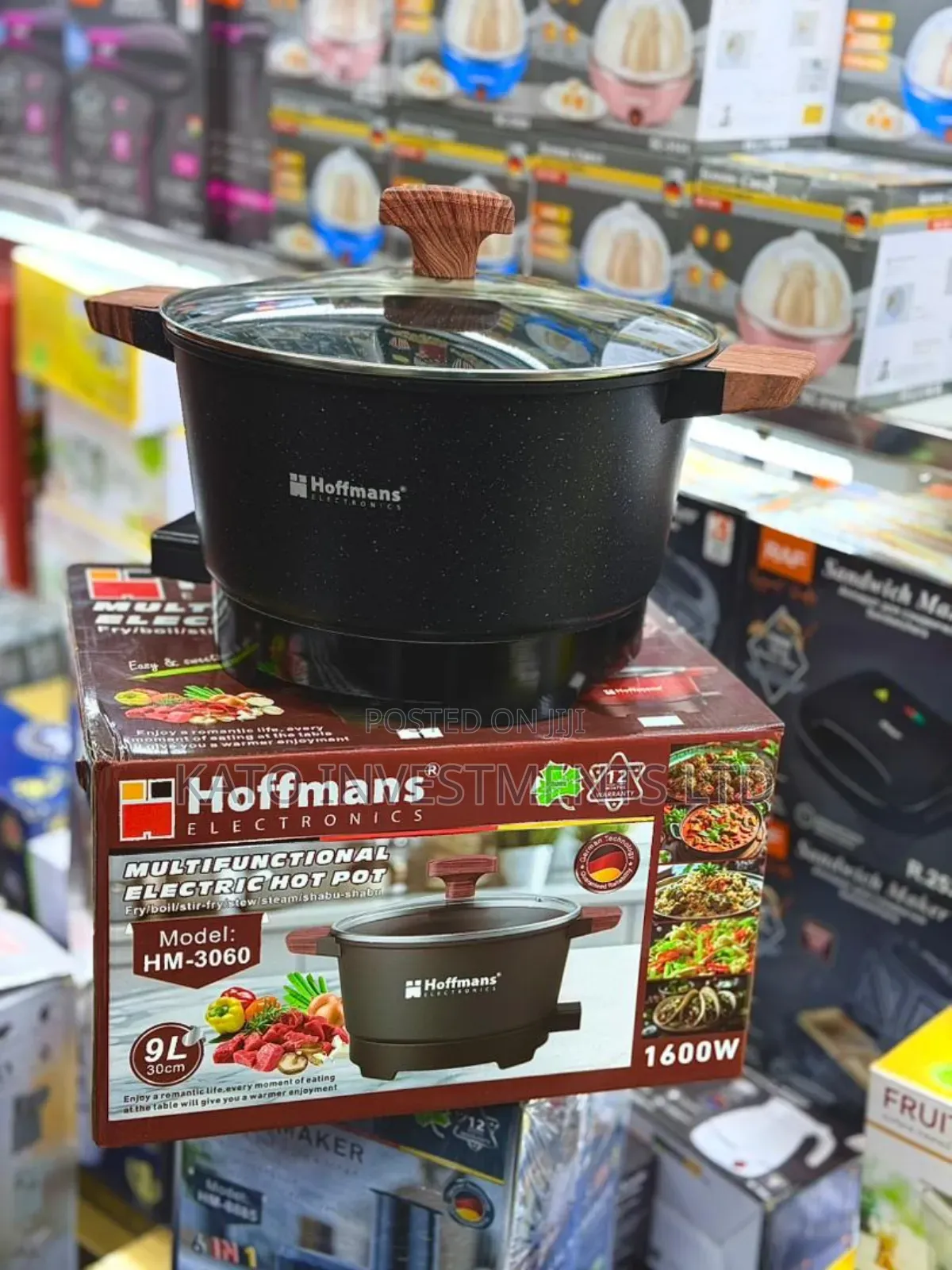 Electric Hot Pot 9l -Rice Cooker