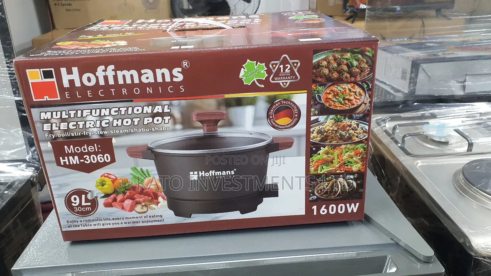 Electric Hot Pot 9l -Rice Cooker