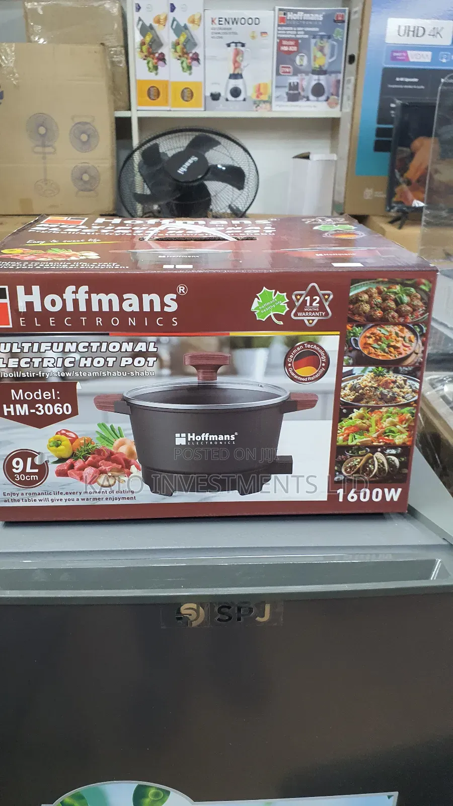 Electric Hot Pot 9l -Rice Cooker