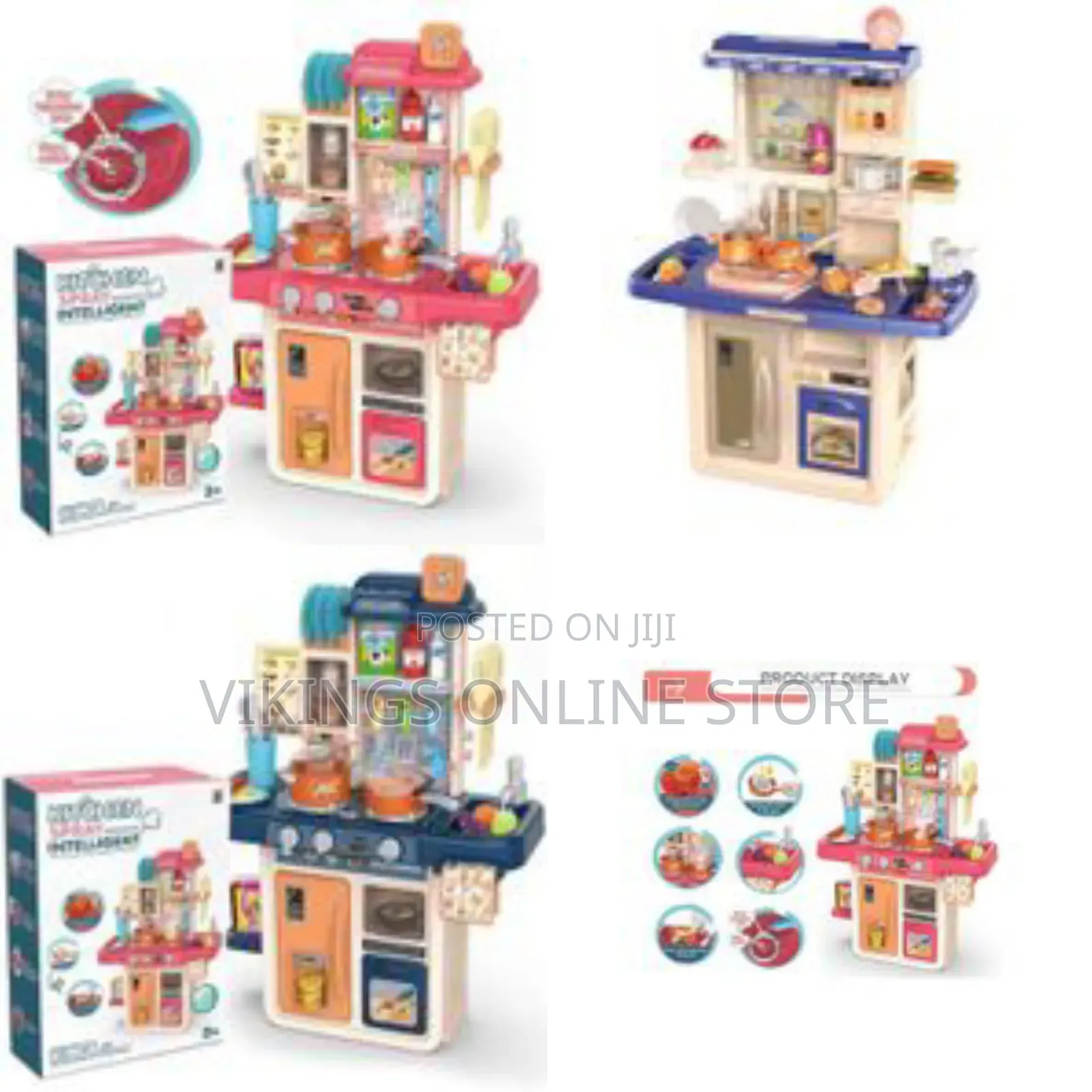 63cm Jack Royal Spray Intelligent Kitchen Set for Kids With Realistic