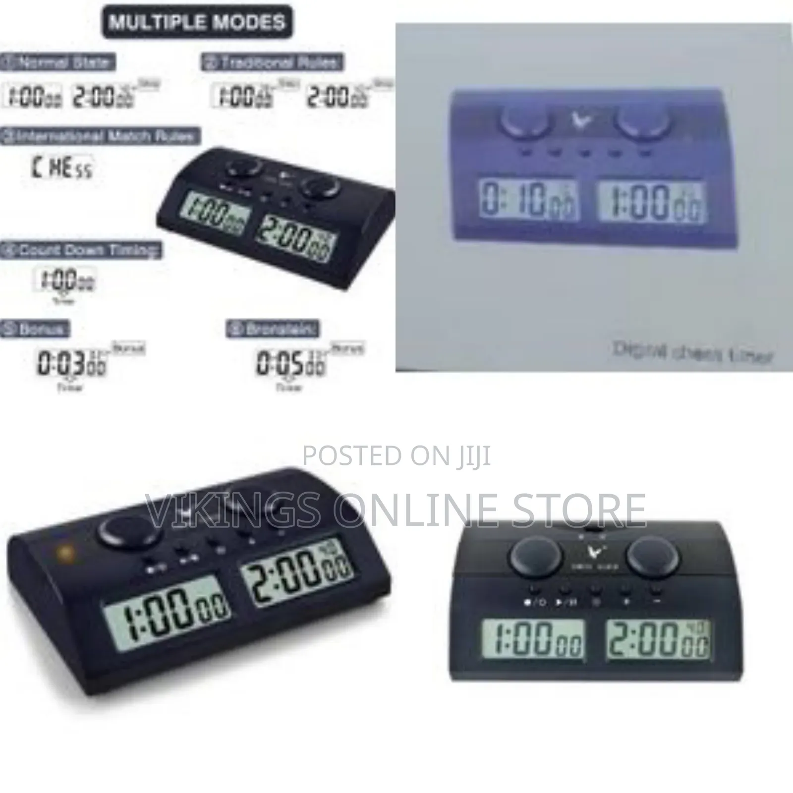 Leap Chess Clock Professional Chess Timer With Indicator Light