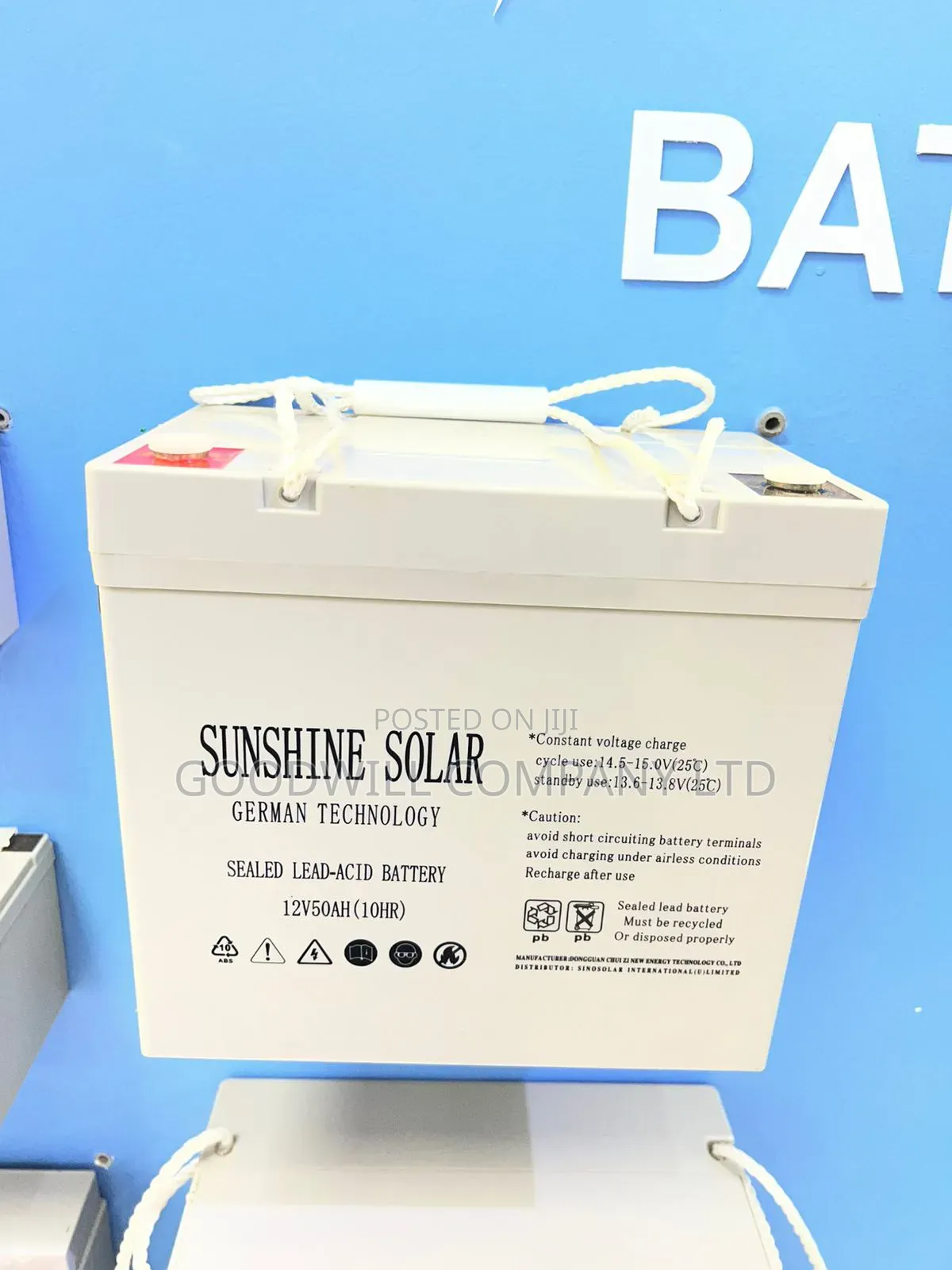50ah Sunshine Battery