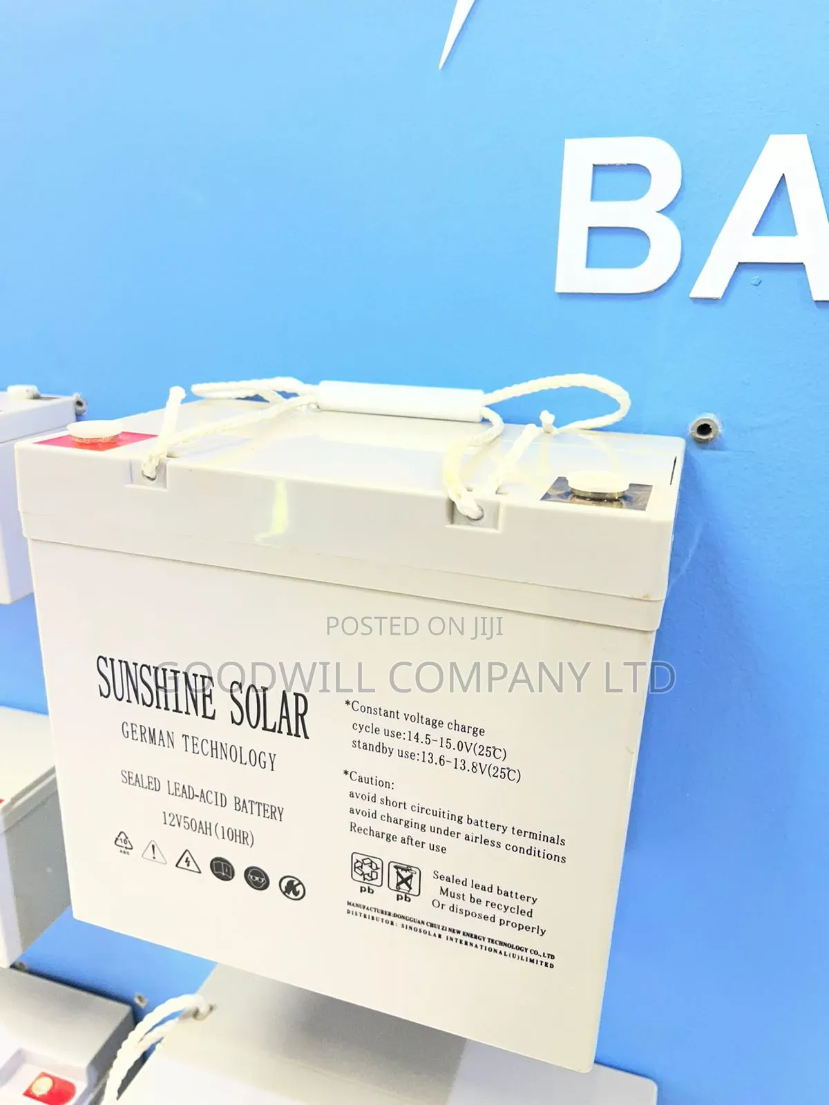 50ah Sunshine Battery