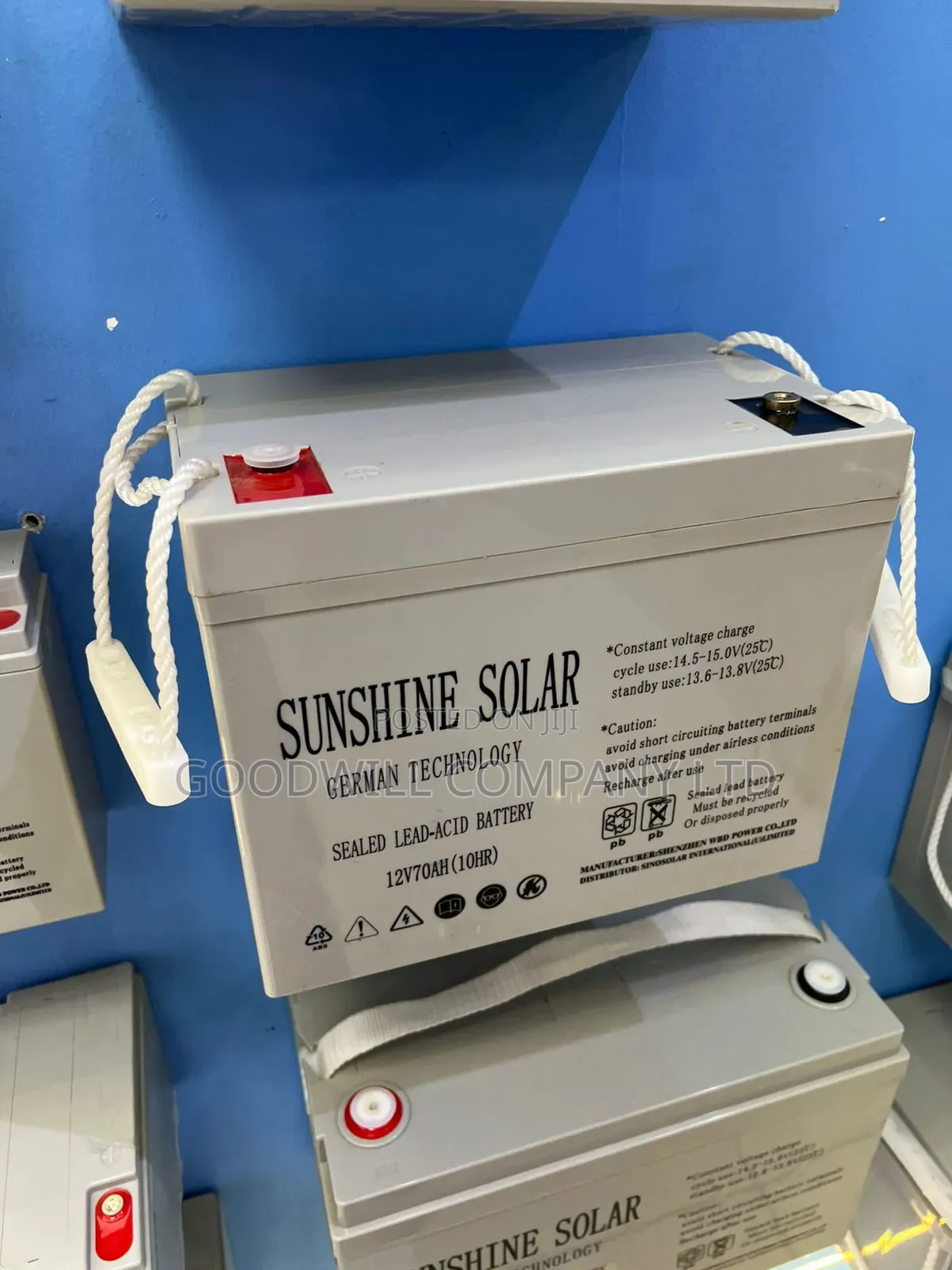 70ah Sunshine Battery