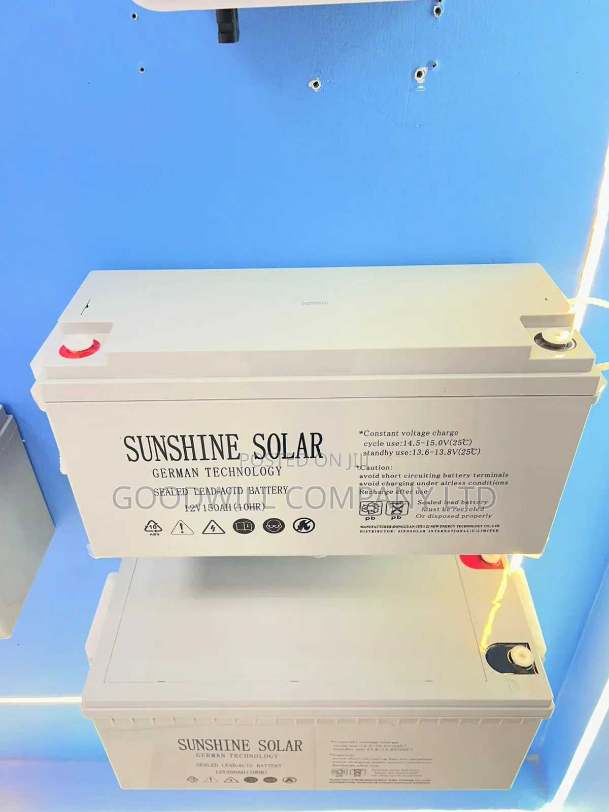 150ah Sunshine Battery