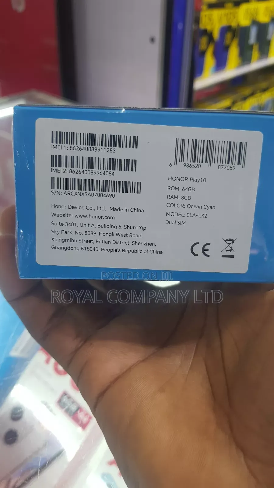 New Honor 10 64 GB
