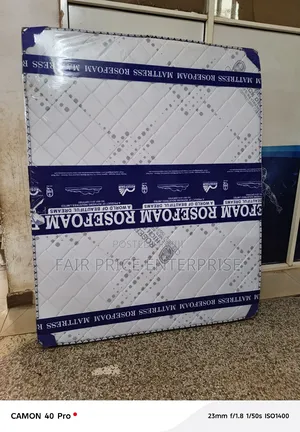 Rosefoam Mattress 6x6x8 Inches. High Density Smart Mattresses