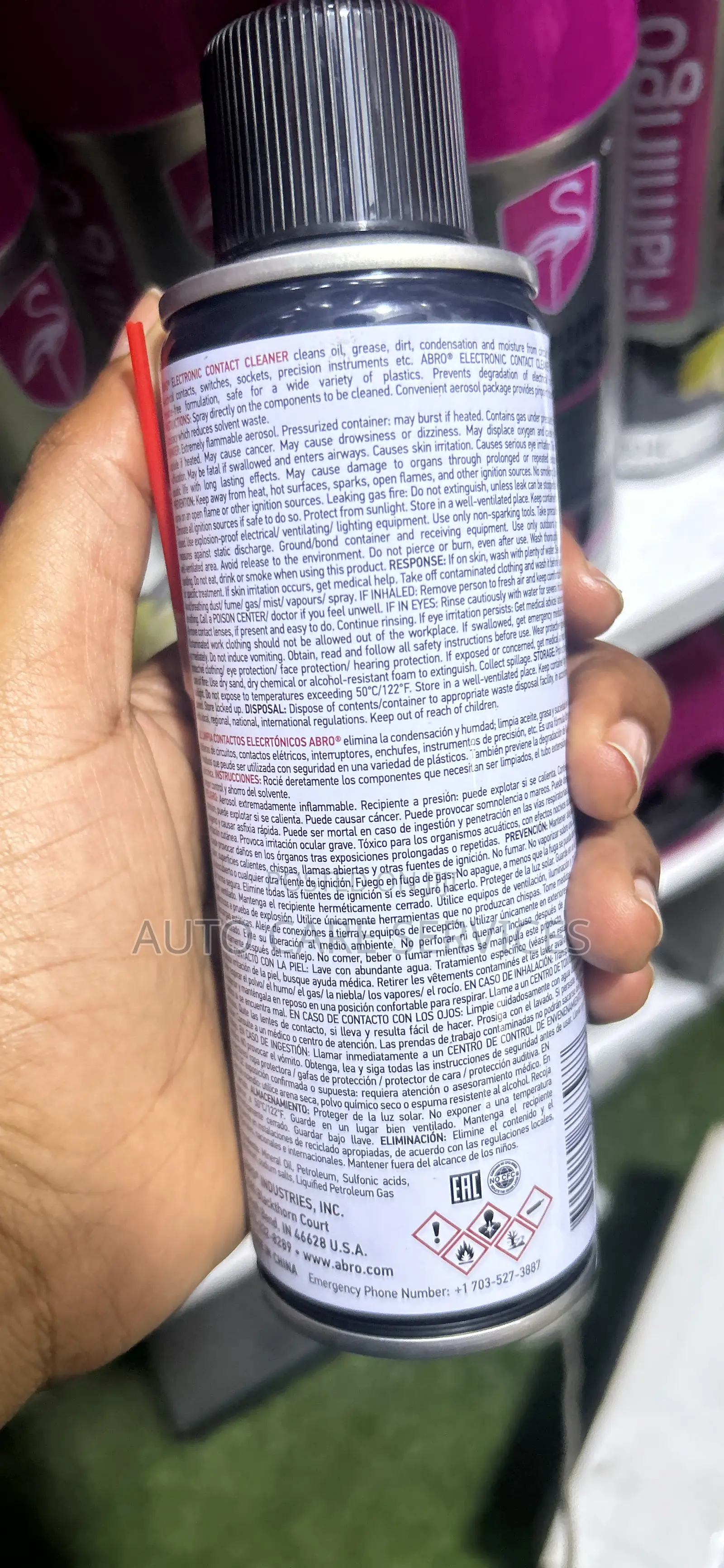 Electric Contact Cleaner