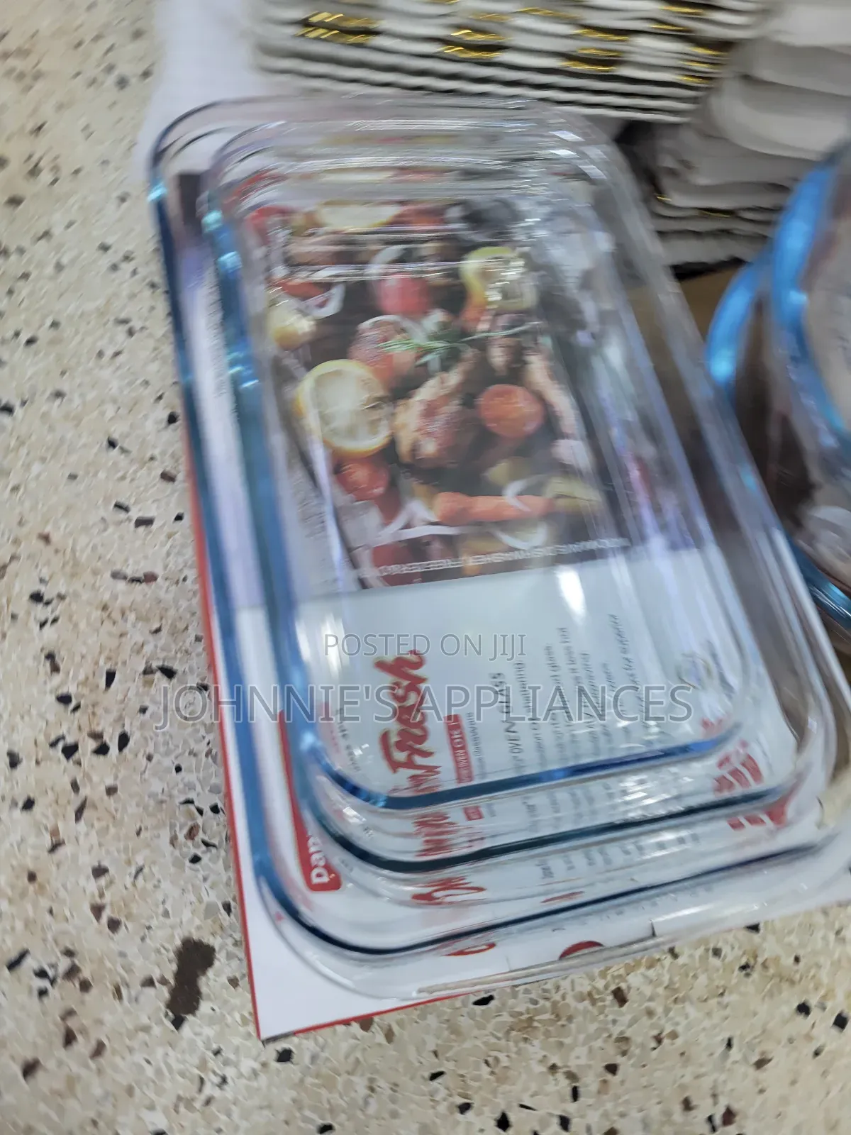 Rectangular Glass Food Storage Containers With Lids – Heat-Resistant