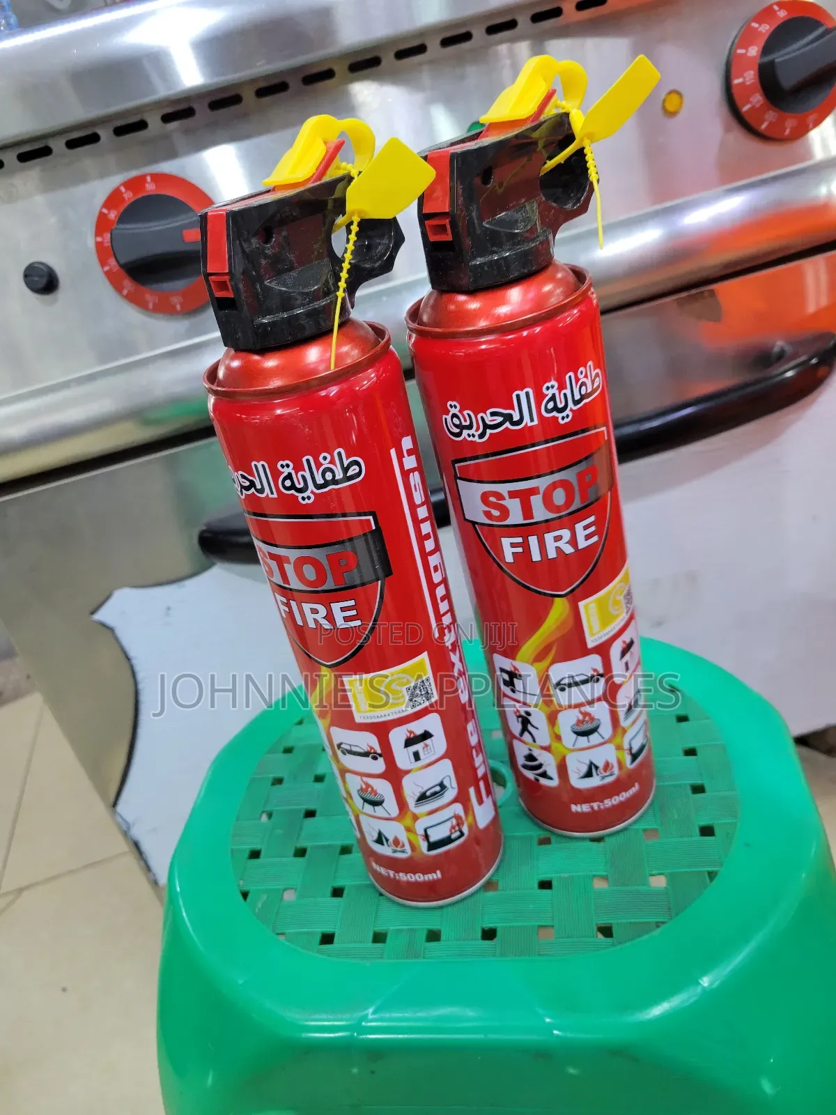Potable Fire Extinguisher Or Fire Stopper 500mls