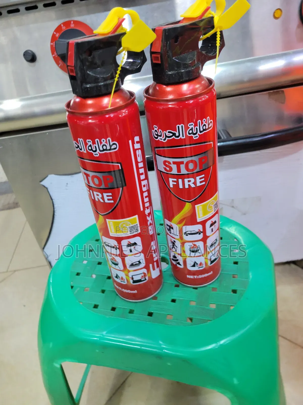 Potable Fire Extinguisher Or Fire Stopper 500mls